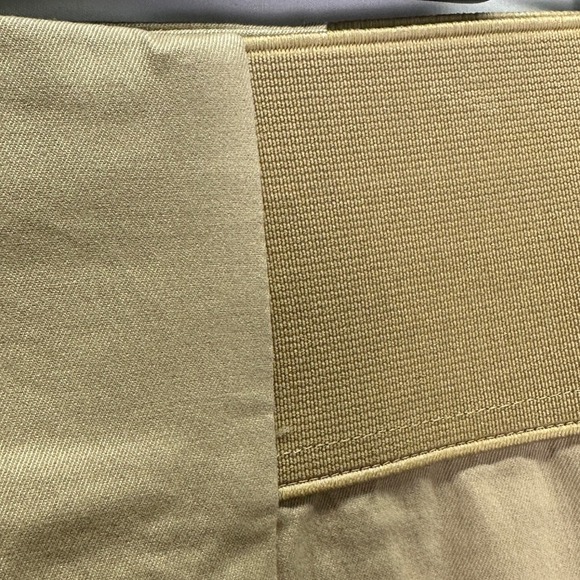 J.McLaughlin Women's Beige Cotton Blend Wide Elastic Waist Mini Skirt Size 4 - Picture 3 of 7